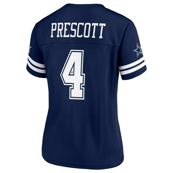 Woman's DALLAS COWBOYS "Dak Prescott" #4 Jersey (M, L, XL, 2XL) - Picture 7 of 7